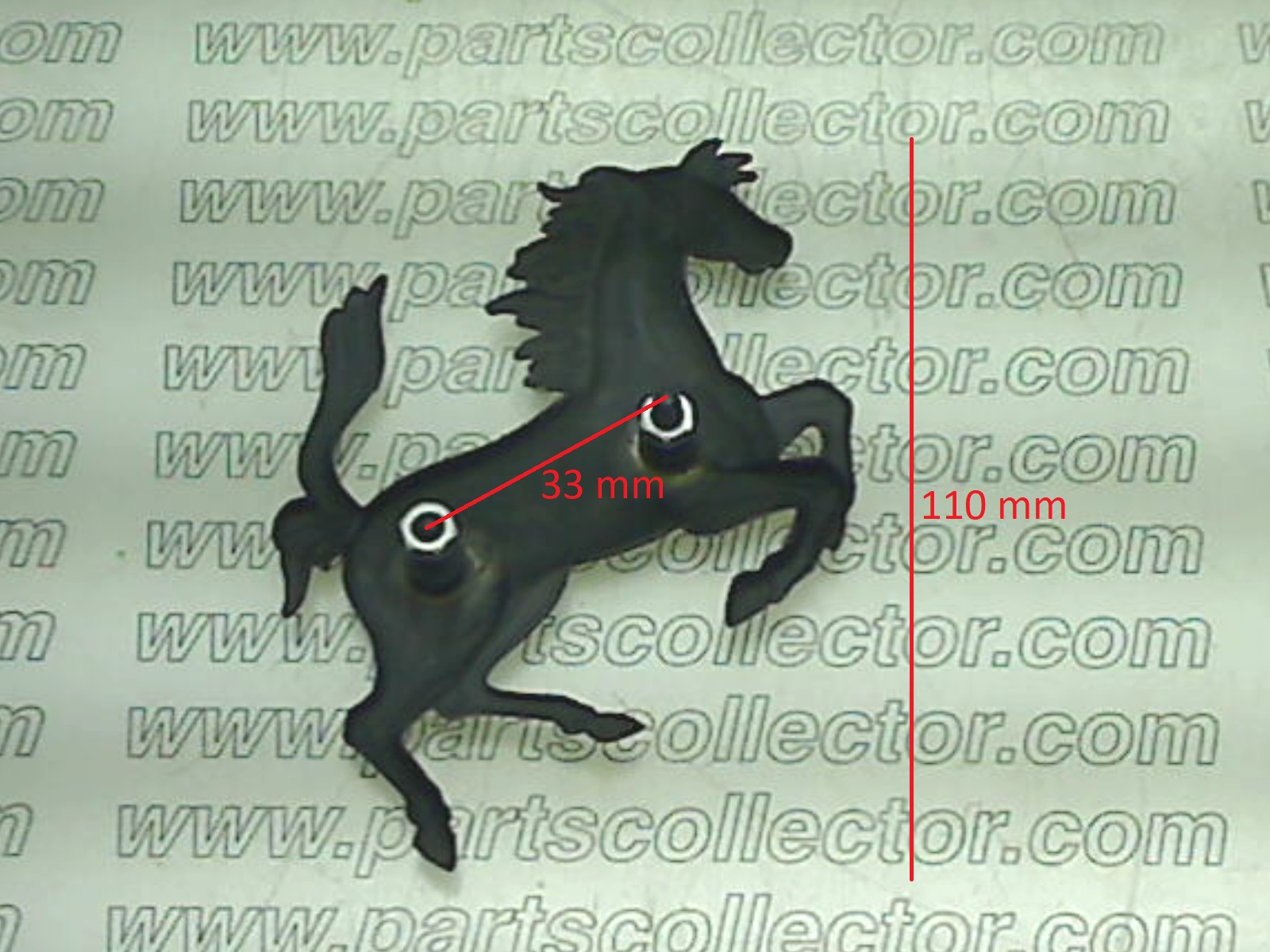 FERRARI  Car body code 8988 compatible with: FERRARI 308, FERRARI 308 4V, FERRARI 308 GT4, FERRARI 308 GTB GTS, FERRARI 355, FERRARI 512BB, FERRARI 512BBi, FERRARI 512M, FERRARI 512TR, FERRARI F40, FERRARI F50, FERRARI FERRARI, FERRARI MONDIAL, FERRARI MONDIAL T, FERRARI TESTAROSSA - additional view